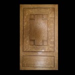 Mission Flush Inset Stain Quarter Oak